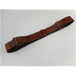 SWISS LEATHER MILITARY BELT