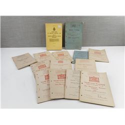 ASSORTED MILITARY MANUALS