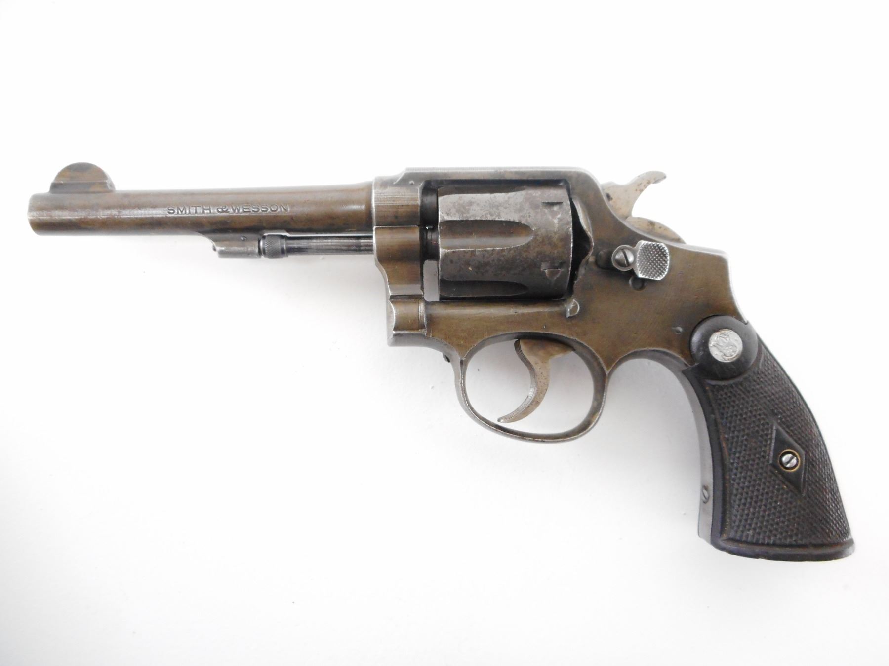 SMITH & WESSON , MODEL HAND EJECTOR 38 MILITARY AND POLICE MODEL 3 OF