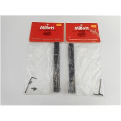 MILLETT PICATINNY RAILS