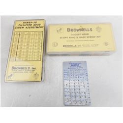 BROWNELLS SCREW SIZE KIT