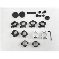 ASSORTED SCOPE RINGS