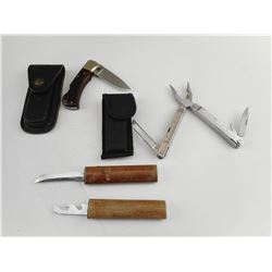 UTILITY KNIFE + POCKET KNIFE