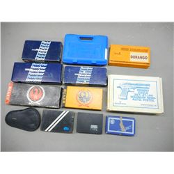 ASSORTED EMPTY HANDGUN BOXES