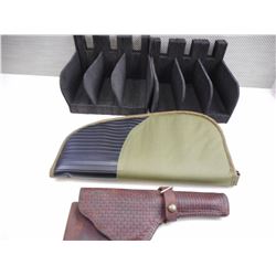HANDGUN CASE + HANDGUN HOLDERS