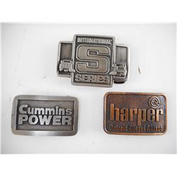 ASSORTED BELT BUCKLES