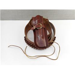BULLET LOOP BELT WITH HOLSTER