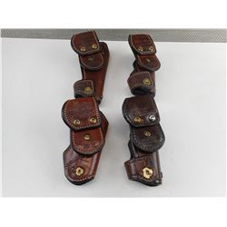 ファストドロー用カスタムホルスター　U.S ERNIE.HILL製（Used) Ernie Hill Speed Leather Pistol Holster with | Proxibid