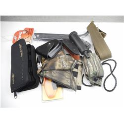 ASSORTED SHOOTING ACCESSORIES