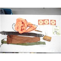 ASSORTED SHOOTING ACCESSORIES
