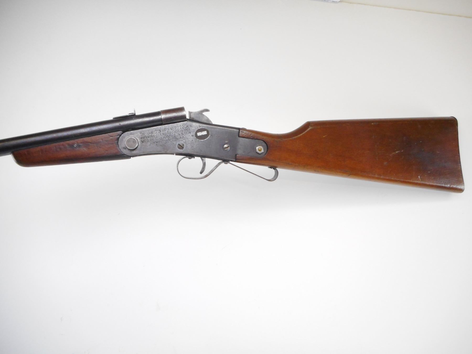 HAMILTON , MODEL: 27 , CALIBER: 22 LONG - Switzer's Auction & Appraisal ...