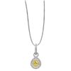 Image 1 : 18k Two Tone Gold 0.61CTW Diamond Pendant, (VS1 /VS1-VS2/G-H)