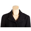 Image 5 : Chanel Navy Blue Tweed Mid-Length Jacket