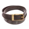 Image 2 : Louis Vuitton Dark Brown Damier Infini Reversible Boston Belt 100cm