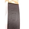 Image 9 : Louis Vuitton Dark Brown Damier Infini Reversible Boston Belt 100cm