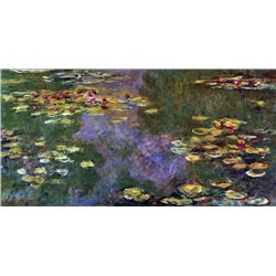 Claude Monet - Water Lily Pond, Giverny