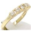 Image 3 : Classic 14kt Yellow Gold 0.75 ctw Diamond Wedding Band