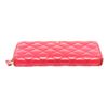 Image 4 : Chanel Pink Quilted Lambskin Leather Zippy Wallet