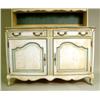 Image 3 : A FRENCH PROVINCIAL STYLE WHITE AND GRE