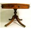 Image 3 : A REGENCY STYLE INLAID MAHOGANY AND LEA