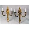 Image 1 : A PAIR OF NEOCLASSICAL STYLE GILT DECOR