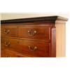 Image 2 : A GEORGE III MAHOGANY CHEST ON CHEST