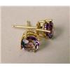 Image 2 : A YELLOW GOLD AND PALE AMETHYST EMERALD