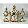Image 1 : A POLYCHROME PAINTED AND ORMOLU MOUNTED