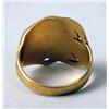 Image 3 : A 14K YELLOW GOLD GENTLEMAN`S SIGNET RI