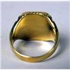 Image 3 : A GENTLEMAN`S UNMARKED GOLD SIGNET RING