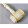 Image 3 : A CARVED IVORY GAVEL