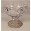 Image 2 : A BRILLIANT CUT GLASS PUNCH BOWL ON PED