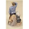 Image 3 : A ROYAL COPENHAGEN FIGURE OF A MAN AND 