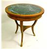 Image 1 : AN EMPIRE STYLE PARCEL GILT CHERRYWOOD 
