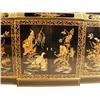 Image 3 : A BLACK LACQUERED, PARCEL GILT, AND CHI
