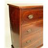 Image 2 : A FEDERAL INLAID MAHOGANY CHEST OF DRAW