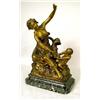 Image 1 : A CAST BRONZE SCULPTURE OF A BACCHANTE 