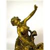 Image 2 : A CAST BRONZE SCULPTURE OF A BACCHANTE 