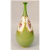 Image 2 : A PAIR OF GREEN GLAZED, PARCEL GILT, AN