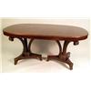 Image 1 : A REGENCY STYLE CARVED MAHOGANY DOUBLE 
