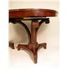 Image 2 : A REGENCY STYLE CARVED MAHOGANY DOUBLE 