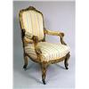 Image 2 : A PAIR OF LOUIS XV STYLE CARVED GILTWOO