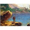 Image 2 : AN UNFRAMED OIL ON CANVAS