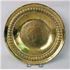 Image 1 : A BRASS CIRCULAR SHALLOW BOWL