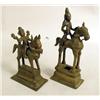 Image 2 : SIX CAST METAL TRIBAL FIGURES