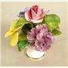 Image 2 : AN ENGLISH PORCELAIN MINIATURE TEAPOT