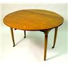 Image 3 : A PROVINCIAL WALNUT DROP LEAF DINING TA