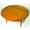 Image 4 : A PROVINCIAL WALNUT DROP LEAF DINING TA