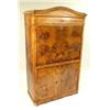 Image 1 : A BIEDERMEIER FIGURED WALNUT SECRETAIRE