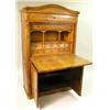 Image 3 : A BIEDERMEIER FIGURED WALNUT SECRETAIRE